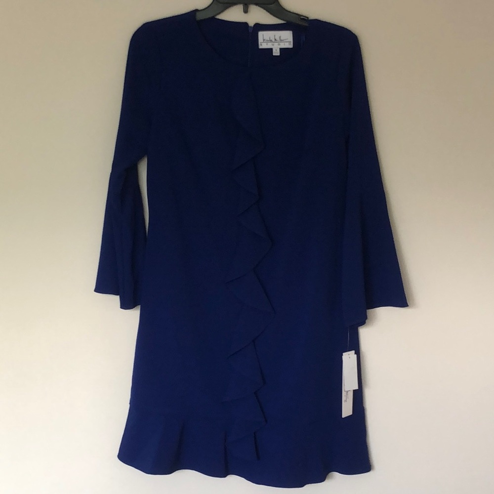 Nicole Miller Studio Cobalt blue dress Size 4 - New with tags - Picture 10 of 10